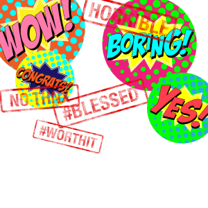 Sticker and stamp packs